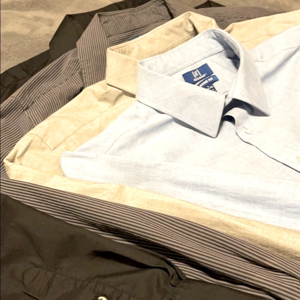 George Men’s L-XL George Button Ups